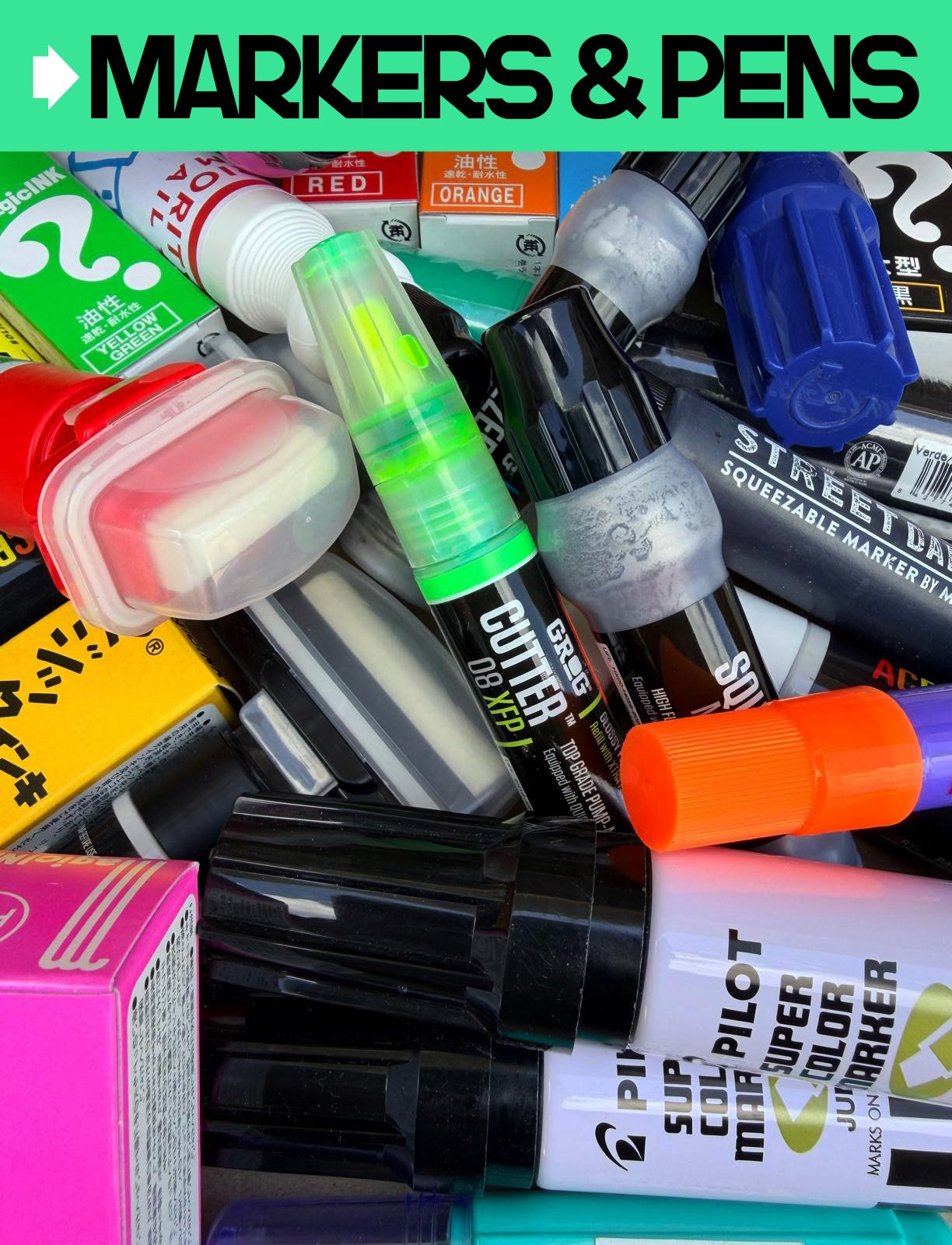 Markers & Pens